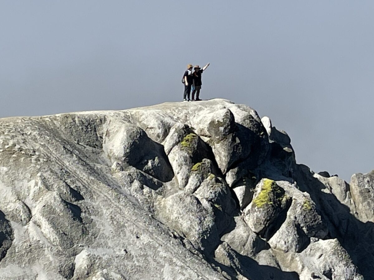 三人で日向山