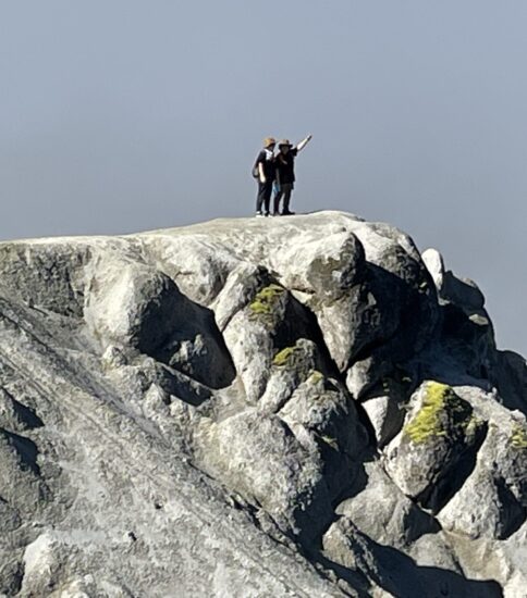 三人で日向山