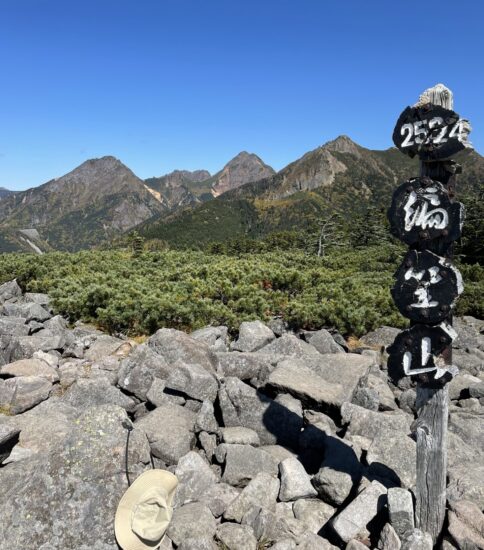 今年６回目の編笠山