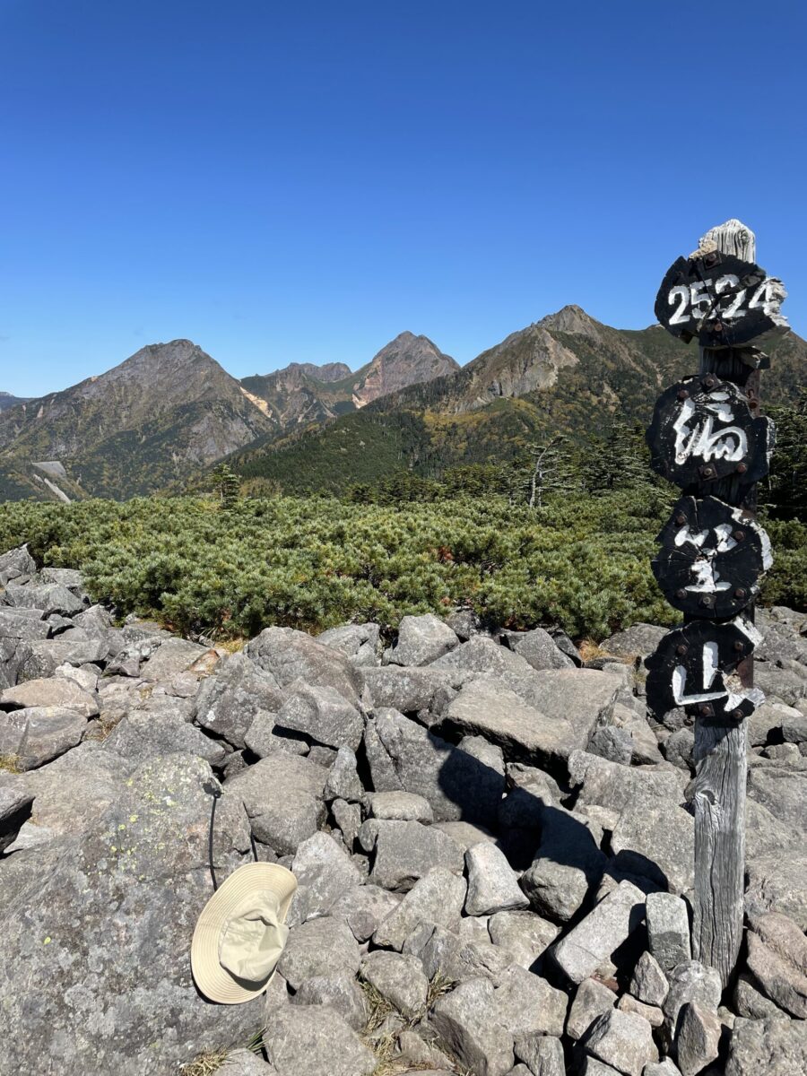 今年６回目の編笠山