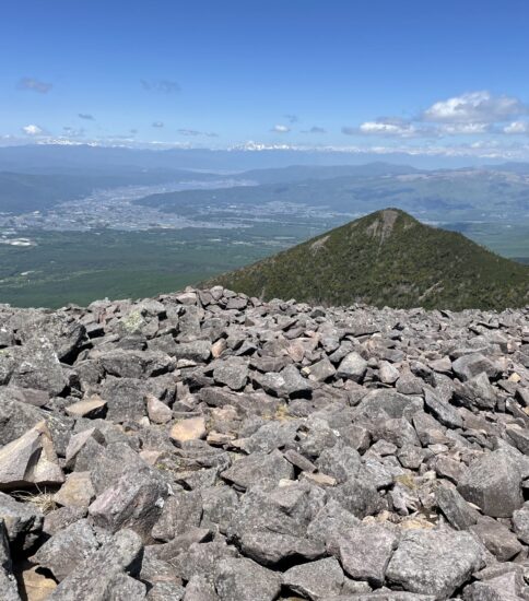 編笠・西岳5月の周回