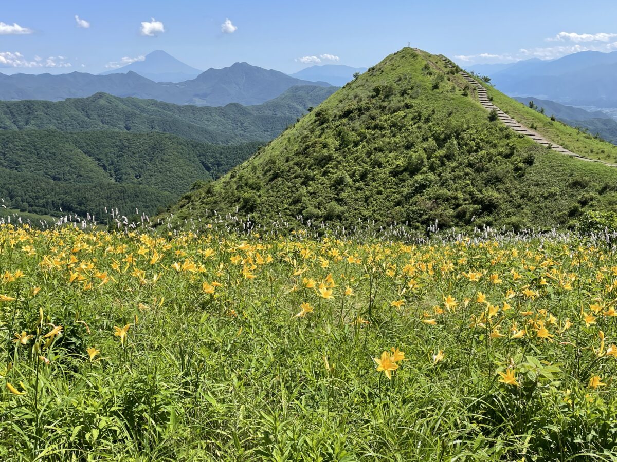 瑞牆山→飯盛山ダブル