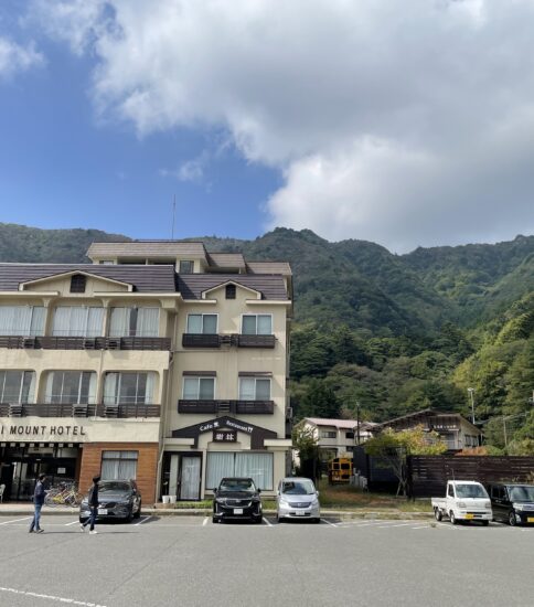 山梨考古博物館から精進湖