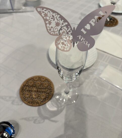 幾何学模様コースター(MDF3mm)